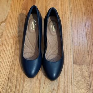Rounded toe low heels from Clark’s!